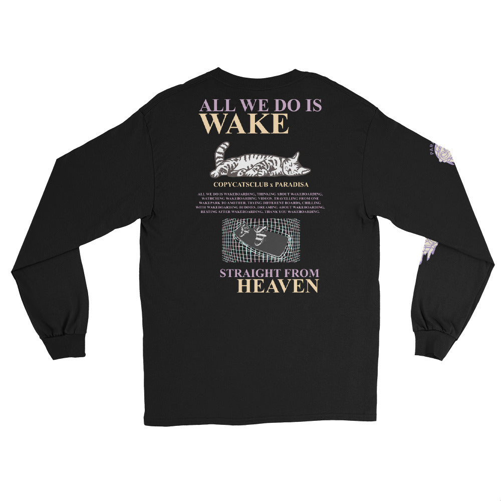 Copycatsclub x Paradisa - All we do is Wake - Long sleeve