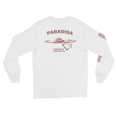 Paradisa Wakeboard, Surf and Skate clothes straight from heaven Long sleeve tee shirt Wakeboarding