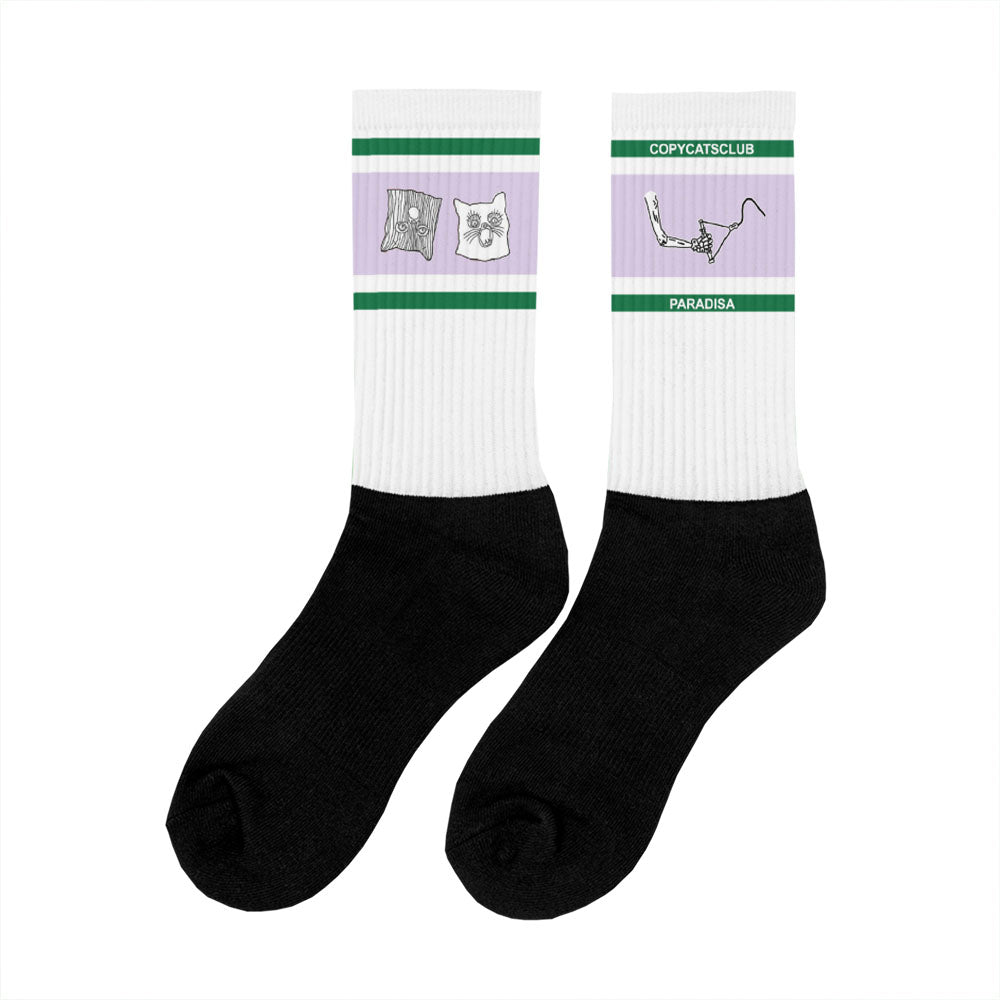 Copycatsclub x Paradisa - Sewer Cats - Socks